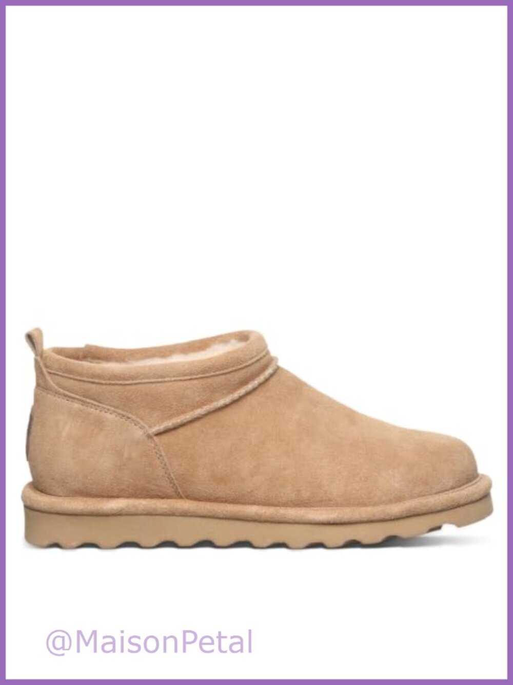 BEARPAW Suede Super Shorty Boots Slip On Winter Booties